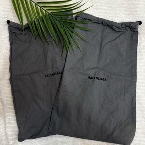 Balenciaga Charcoal Dust Bags